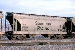 Southern Pacific 2 bay covered hopper SP #490342